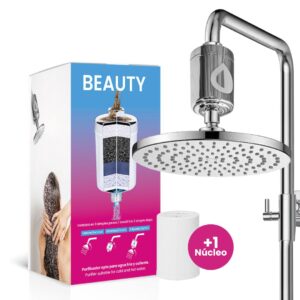 Purificador para Ducha Universal Beauty+ 1 Repuesto Extra