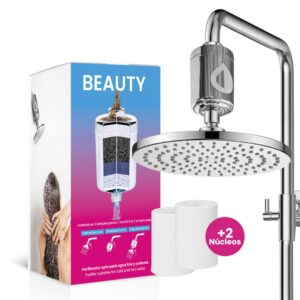Purificador para Ducha Universal Beauty+ 2 Repuestos Extras