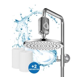 Purificador para Ducha Universal Beauty+ 2 Repuestos Extras